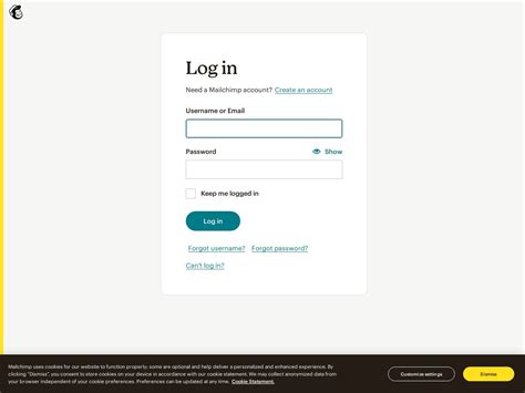 mailchimp|chimpmail inloggen.